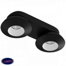 Накладной светодиодный светильник LeDron KRIS SLIM 2 Black White